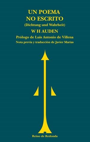 UN POEMA NO ESCRITO | 9788494725685 | AUDEN, W.H. | Llibreria Drac - Llibreria d'Olot | Comprar llibres en català i castellà online
