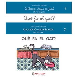 QUÈ FA EL GAT? (LLEGIR ES FACIL 7) | 9788418427473 | CUBINSÀ, NÚRIA | Llibreria Drac - Llibreria d'Olot | Comprar llibres en català i castellà online
