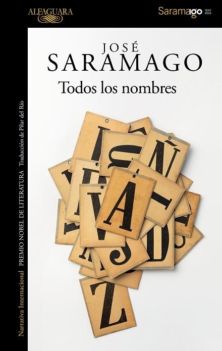 TODOS LOS NOMBRES | 9788420461779 | SARAMAGO, JOSÉ | Llibreria Drac - Librería de Olot | Comprar libros en catalán y castellano online