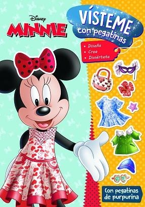 MINNIE. VÍSTEME CON PEGATINAS | 9788418335907 | DISNEY | Llibreria Drac - Librería de Olot | Comprar libros en catalán y castellano online