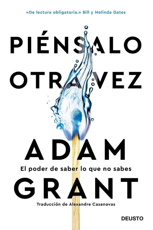 PIÉNSALO OTRA VEZ | 9788423432905 | GRANT, ADAM | Llibreria Drac - Librería de Olot | Comprar libros en catalán y castellano online