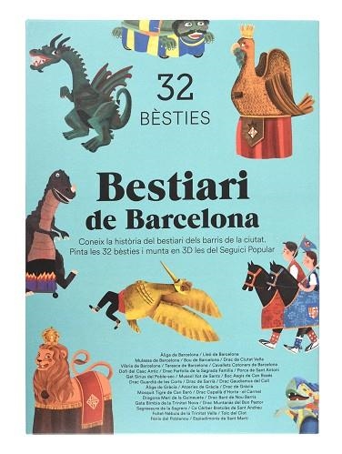 BESTIARI DE BARCELONA: 32 BÈSTIES | 9788491563747 | BERLOSO, L.; ALONSO, N. | Llibreria Drac - Librería de Olot | Comprar libros en catalán y castellano online