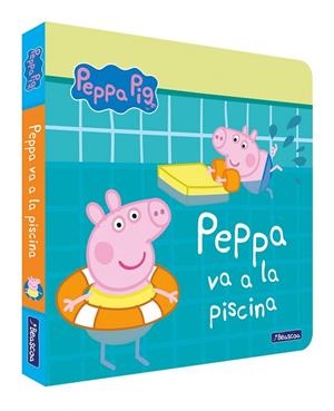 PEPPA PIG VA A LA PISCINA (PEPPA PIG. PEQUEÑAS MANITAS) | 9788448859053 | HASBRO EONE | Llibreria Drac - Librería de Olot | Comprar libros en catalán y castellano online