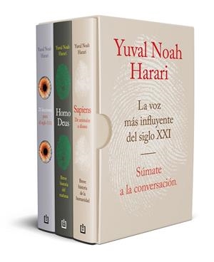 ESTUCHE HARARI. CONTIENE: SAPIENS | 21 LECCIONES PARA EL SIGLO XXI | HOMO DEUS | 9788466361217 | HARARI, YUVAL NOAH | Llibreria Drac - Llibreria d'Olot | Comprar llibres en català i castellà online