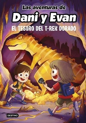 TESORO DEL T-REX DORADO, EL (LAS AVENTURAS DE DANI Y EVAN 5) | 9788408252559 | LAS AVENTURAS DE DANI Y EVAN | Llibreria Drac - Llibreria d'Olot | Comprar llibres en català i castellà online
