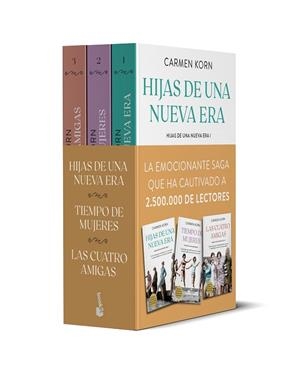 TRILOGIA HIJAS DE UNA NUEVA ERA (PACK 3 VOL.) | 9788408254669 | KORN, CARMEN | Llibreria Drac - Librería de Olot | Comprar libros en catalán y castellano online