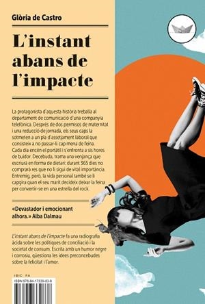 INSTANT ABANS DE L'IMPACTE, L' | 9788417339838 | DE CASTRO, GLÒRIA | Llibreria Drac - Llibreria d'Olot | Comprar llibres en català i castellà online