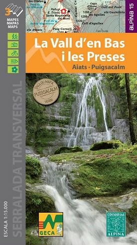 VALL D'EN BAS I LES PRESES, LA. CARPETA ALPINA (2 MAPES 1:15000 + 1 MAPA 1:10000 DEL PUIGSACALM) | 9788480909075 | AA.DD. | Llibreria Drac - Librería de Olot | Comprar libros en catalán y castellano online