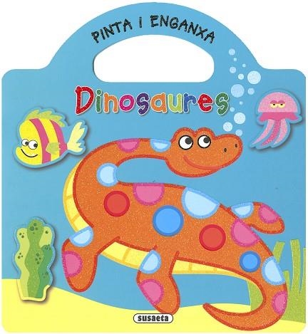 DINOSAURES PINTA I ENGANXA 3 | 9788467782066 | BUSQUETS, JORDI | Llibreria Drac - Librería de Olot | Comprar libros en catalán y castellano online