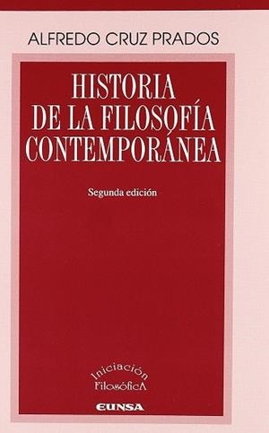 HISTORIA DE LA FILOSOFÍA CONTEMPORÁNEA | 9788431309879 | CRUZ PRADOS, ALFREDO | Llibreria Drac - Librería de Olot | Comprar libros en catalán y castellano online