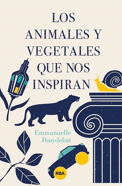 ANIMALES Y VEGETALES QUE NOS INSPIRAN, LOS | 9788491875734 | POUYDEBAT, EMMANUELLE | Llibreria Drac - Librería de Olot | Comprar libros en catalán y castellano online
