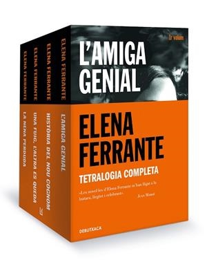 AMIGA GENIAL, L' (PACK AMB: L'AMIGA GENIAL | HISTÒRIA DEL NOU COGNOM | UNA FUIG, L'ALTRA ES QUEDA | LA NENA PERDUDA) | 9788418196430 | FERRANTE, ELENA | Llibreria Drac - Llibreria d'Olot | Comprar llibres en català i castellà online