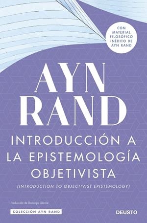 INTRODUCCIÓN A LA EPISTEMOLOGÍA OBJETIVISTA | 9788423433520 | RAND, AYN | Llibreria Drac - Librería de Olot | Comprar libros en catalán y castellano online