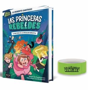 PACK PULSERA. PRINCESAS REBELDES. EL MISTERIO DE LA VIRGULINA MORTAL | 8432715140894 | SANTIAGO, ROBERTO | Llibreria Drac - Llibreria d'Olot | Comprar llibres en català i castellà online