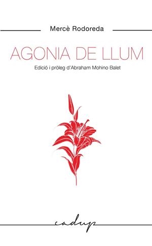 AGONIA DE LLUM | 9788412455748 | RODOREDA, MERCÈ | Llibreria Drac - Llibreria d'Olot | Comprar llibres en català i castellà online