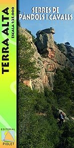 SERRES DE PÀNDOLS I CAVALLS. TERRA ALTA 1:25000 | 9788494130618 | EDITORIAL PIOLET | Llibreria Drac - Librería de Olot | Comprar libros en catalán y castellano online