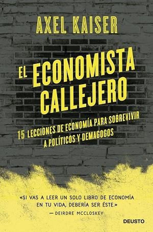ECONOMISTA CALLEJERO, EL | 9788423433674 | KAISER BARENTS-VON HOHENHAGEN, AXEL | Llibreria Drac - Librería de Olot | Comprar libros en catalán y castellano online