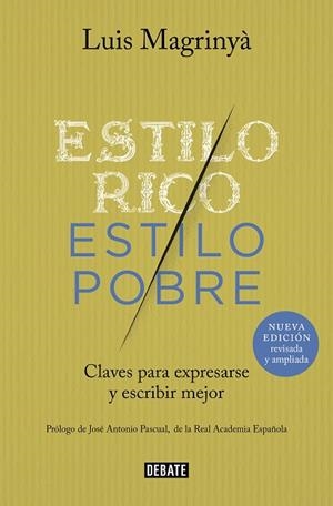 ESTILO RICO, ESTILO POBRE | 9788418619540 | MAGRINYÀ, LUIS | Llibreria Drac - Librería de Olot | Comprar libros en catalán y castellano online
