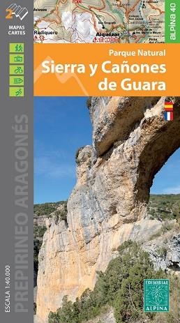 PARQUE NATURAL SIERRA Y CAÑONES DE GUARA. CARPETA ALPINA 2 MAPES 1:40000 | 9788480909280 | AA.DD. | Llibreria Drac - Librería de Olot | Comprar libros en catalán y castellano online