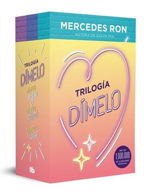 TRILOGÍA DÍMELO (PACK CON: DÍMELO BAJITO | DÍMELO EN SECRETO | DÍMELO CON BESOS) | 9788413146157 | RON, MERCEDES | Llibreria Drac - Llibreria d'Olot | Comprar llibres en català i castellà online
