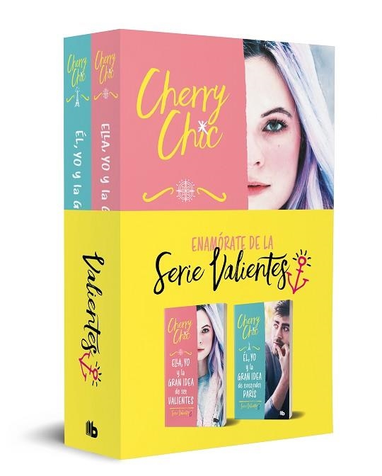 VALIENTES (PACK CON: ELLA, YO Y LA GRAN IDEA DE SER VALIENTES | ÉL, YO Y LA GRAN IDEA DE ENCENDER PARÍS) | 9788413145778 | CHERRY CHIC | Llibreria Drac - Llibreria d'Olot | Comprar llibres en català i castellà online