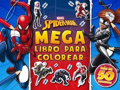 SPIDER-MAN. MEGALIBRO PARA COLOREAR 2 | 9788418610059 | MARVEL | Llibreria Drac - Librería de Olot | Comprar libros en catalán y castellano online