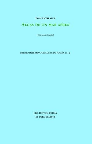 ALGAS DE UN MAR AÉREO | 9788418935602 | GONZÁLEZ, IVÁN | Llibreria Drac - Llibreria d'Olot | Comprar llibres en català i castellà online
