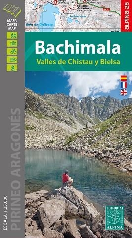 BACHIMALA VALLE DE CHISTAU Y BIELSA. MAPA ALPINA 1:25000 | 9788480909389 | AA.DD. | Llibreria Drac - Librería de Olot | Comprar libros en catalán y castellano online