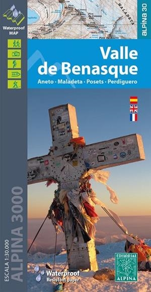 VALLE DE BENASQUE. MAPA ALPINA 1:30000 WATERPROOF) | 9788480909372 | AA.DD. | Llibreria Drac - Llibreria d'Olot | Comprar llibres en català i castellà online