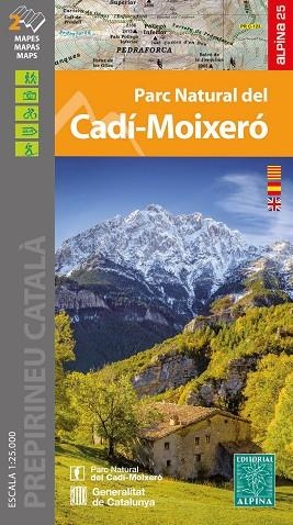 PARC NATURAL DEL CADI-MOIXERO. ALPINA 1:25.000 [CARPETA 2 MAPES] | 9788480909273 | AA.DD. | Llibreria Drac - Librería de Olot | Comprar libros en catalán y castellano online