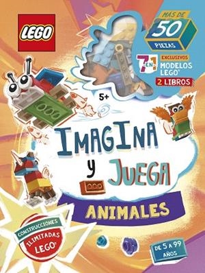 LEGO ICONIC. IMAGINA Y JUEGA. ANIMALES | 9788408252986 | LEGO | Llibreria Drac - Librería de Olot | Comprar libros en catalán y castellano online