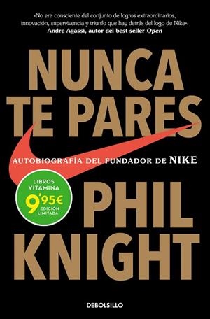 NUNCA TE PARES | 9788466363914 | KNIGHT, PHIL | Llibreria Drac - Librería de Olot | Comprar libros en catalán y castellano online
