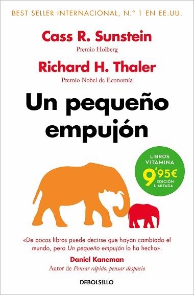 PEQUEÑO EMPUJÓN, UN | 9788466364089 | THALER, RICHARD H.; SUNSTEIN, CASS R. | Llibreria Drac - Librería de Olot | Comprar libros en catalán y castellano online