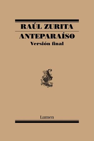 ANTEPARAÍSO | 9788426424129 | ZURITA, RAÚL | Llibreria Drac - Llibreria d'Olot | Comprar llibres en català i castellà online
