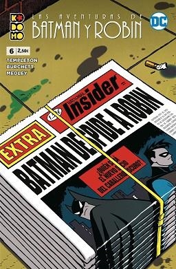 AVENTURAS DE BATMAN Y ROBIN NÚM. 06, LAS | 9788419351975 | TEMPLETON, TY | Llibreria Drac - Librería de Olot | Comprar libros en catalán y castellano online
