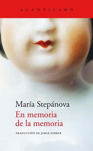 EN MEMORIA DE LA MEMORIA | 9788419036070 | STEPÁNOVA, MARÍA | Llibreria Drac - Librería de Olot | Comprar libros en catalán y castellano online