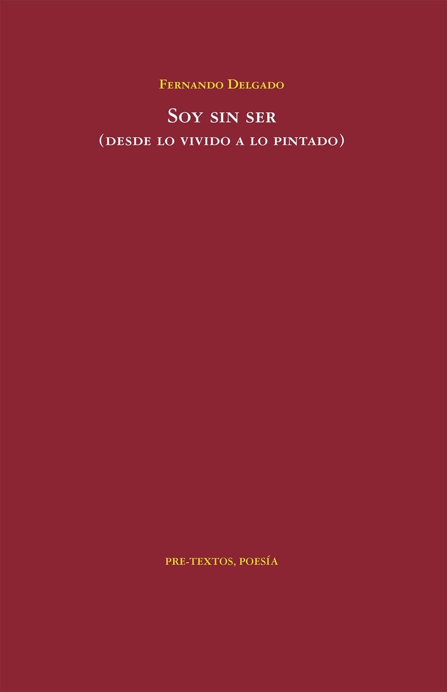 SOY SIN SER | 9788418935756 | DELGADO, FERNANDO | Llibreria Drac - Librería de Olot | Comprar libros en catalán y castellano online
