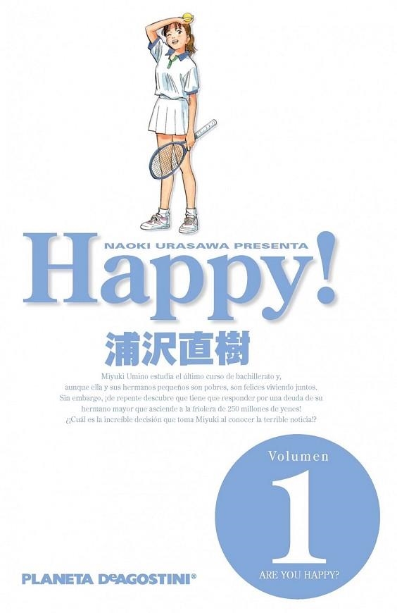 HAPPY! VOL. 1 | 9788415921004 | URASAWA, NAOKI | Llibreria Drac - Llibreria d'Olot | Comprar llibres en català i castellà online
