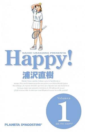 HAPPY! VOL. 1 | 9788415921004 | URASAWA, NAOKI | Llibreria Drac - Llibreria d'Olot | Comprar llibres en català i castellà online