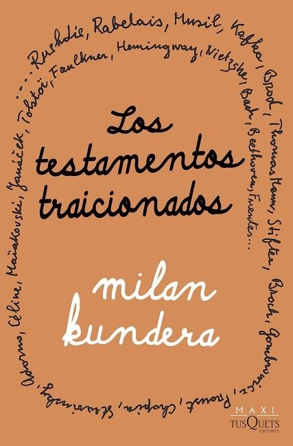 TESTAMENTOS TRAICIONADOS, LOS | 9788411071710 | KUNDERA, MILAN | Llibreria Drac - Librería de Olot | Comprar libros en catalán y castellano online
