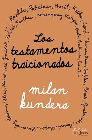 TESTAMENTOS TRAICIONADOS, LOS | 9788411071710 | KUNDERA, MILAN | Llibreria Drac - Librería de Olot | Comprar libros en catalán y castellano online