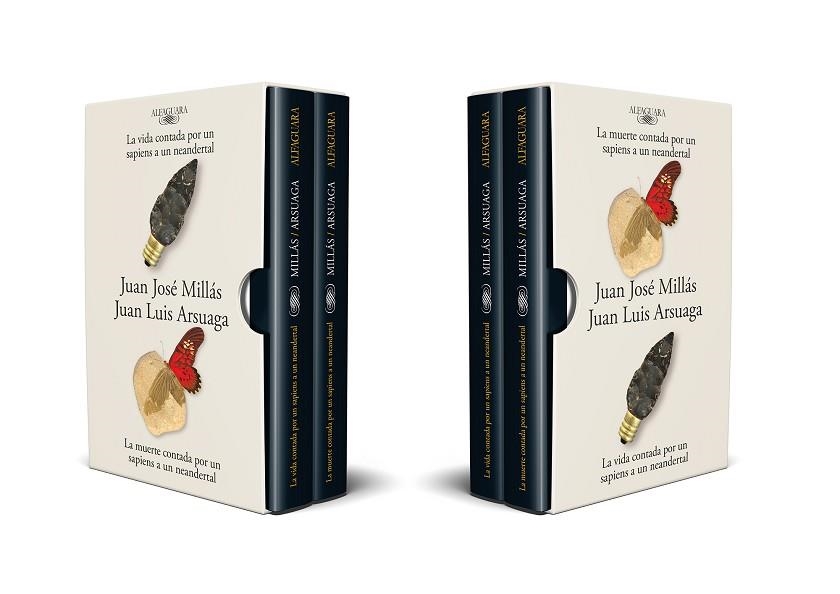 VIDA Y LA MUERTE CONTADAS POR UN SAPIENS A UN NEANDERTAL, LA (ESTUCHE) | 9788420463896 | ARSUAGA, JUAN LUIS; MILLÁS, JUAN JOSÉ | Llibreria Drac - Llibreria d'Olot | Comprar llibres en català i castellà online