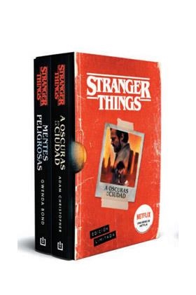 ESTUCHE STRANGER THINGS. CONTIENE A OSCURAS EN LA CIUDAD Y MENTES PELIGROSAS | 9788466364072 | CHRISTOPHER, ADAM | Llibreria Drac - Librería de Olot | Comprar libros en catalán y castellano online