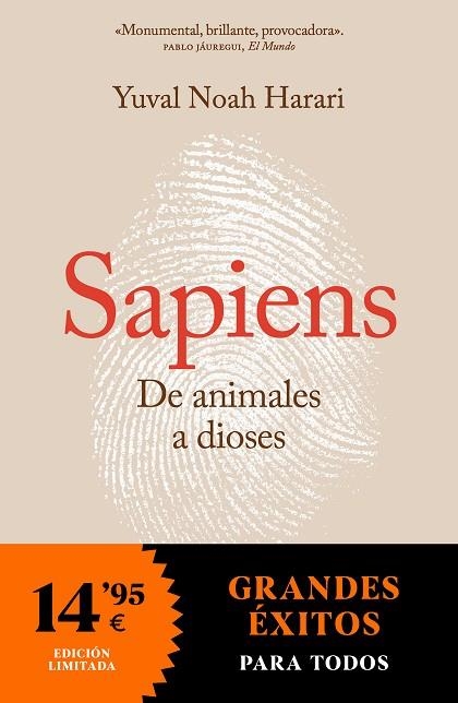SAPIENS. DE ANIMALES A DIOSES | 9788466342285 | HARARI, YUVAL NOAH | Llibreria Drac - Librería de Olot | Comprar libros en catalán y castellano online