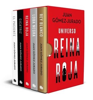 UNIVERSO REINA ROJA (ESTUCHE CON: CON: REINA ROJA | LOBA NEGRA | REY BLANCO | CICATRIZ | EL PACIENTE) | 9788413145044 | GÓMEZ-JURADO, JUAN | Llibreria Drac - Librería de Olot | Comprar libros en catalán y castellano online