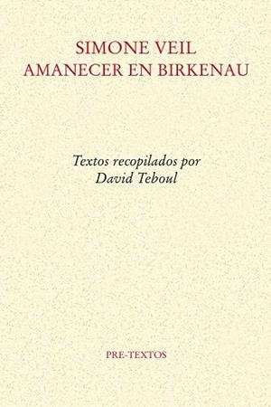 AMANECER EN BIRKENAU | 9788418935350 | VEIL, SIMONE | Llibreria Drac - Llibreria d'Olot | Comprar llibres en català i castellà online