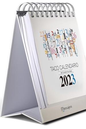 TACO CALENDARIO SAGRADO CORAZON -2023 CON PEANA NUMEROS | 9788427146228 | AA.DD. | Llibreria Drac - Llibreria d'Olot | Comprar llibres en català i castellà online
