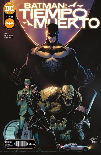 BATMAN: TIEMPO MUERTO NÚM. 1 DE 6 | 9788419484659 | KING, TOM; SAN RAFAEL SIMÓ, FRANCISCO JOSÉ | Llibreria Drac - Librería de Olot | Comprar libros en catalán y castellano online