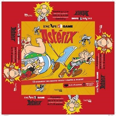 ESCAPE GAME ASTERIX | 9788418182334 | DD.AA. | Llibreria Drac - Librería de Olot | Comprar libros en catalán y castellano online