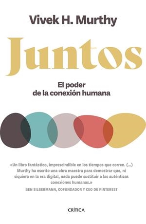 JUNTOS. EL PODER DE LA CONEXIÓN HUMANA | 9788491994657 | MURTHY, VIVEK H. | Llibreria Drac - Llibreria d'Olot | Comprar llibres en català i castellà online